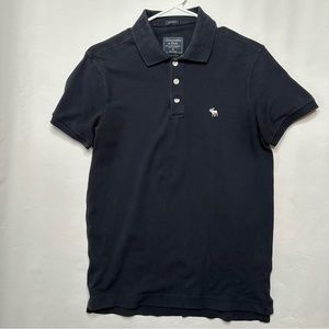 Abercrombie & Fitch Polo Shirt Men’s XS In Navy